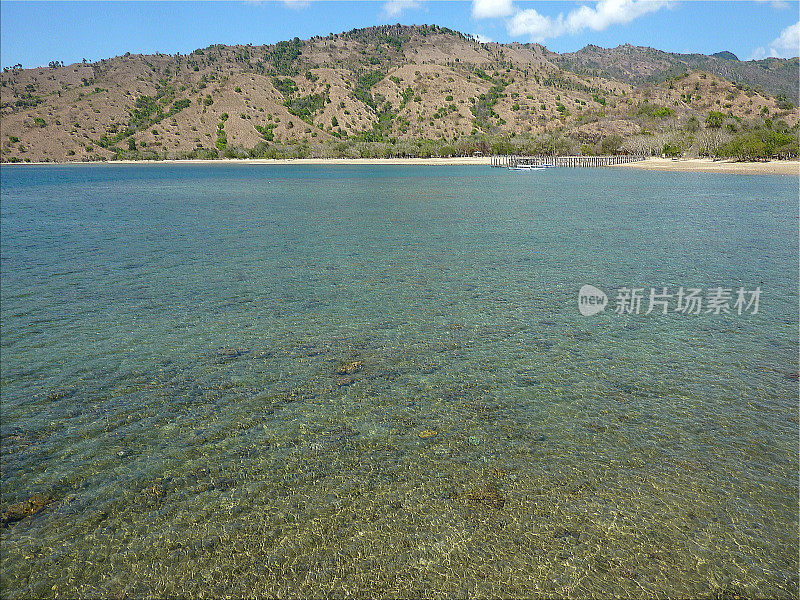 Loh Liang海滩，科莫多岛-印度尼西亚